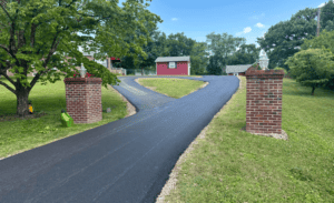 residential asphalt driveway